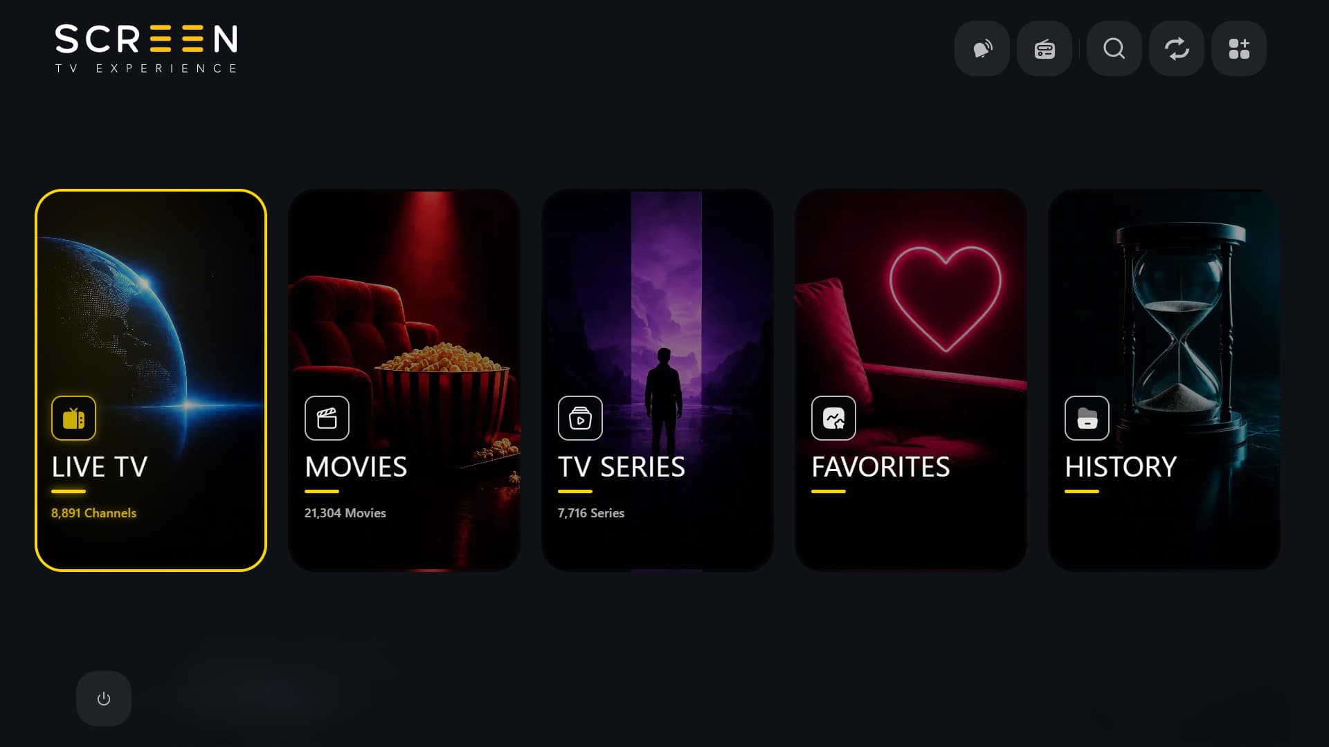 Screen Player IPTV: Seamless Global Streaming project preview