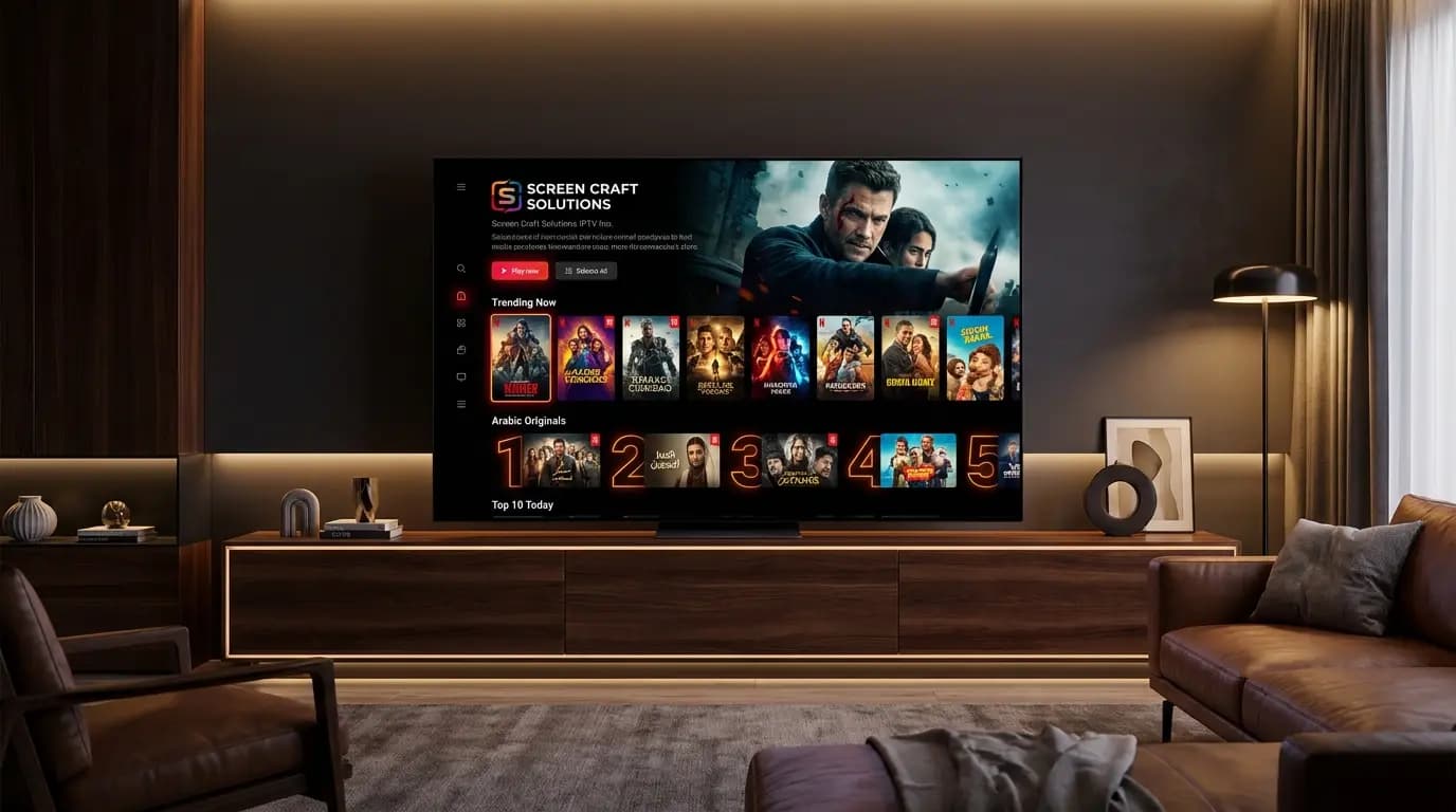 IPTV Player Platform product interface